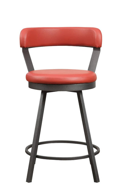Homelegance  - Appert Swivel Counter Height Chair in Red - 5566-24RD3A  view 1