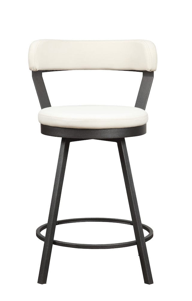 Homelegance  - Appert Swivel Counter Height Chair in White - 5566-24WT3A  view 1