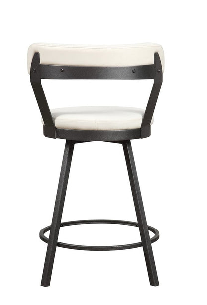 Homelegance  - Appert Swivel Counter Height Chair in White - 5566-24WT3A  view 3