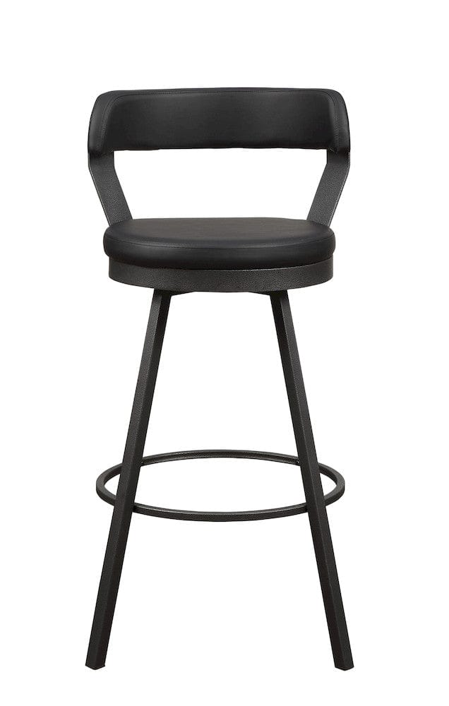 Homelegance  - Appert Swivel Pub Height Chair in Black - 5566-29BK3A  view 1