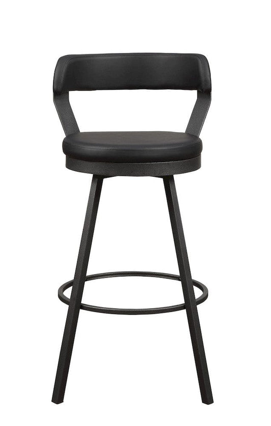 Homelegance  - Appert Swivel Pub Height Chair in Black - 5566-29BK3A  view 1