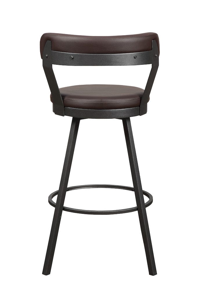 Homelegance  - Appert Swivel Pub Height Chair in Brown - 5566-29BR3A  view 3
