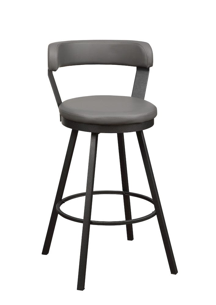 Homelegance  - Appert Swivel Pub Height Chair in Gray - 5566-29GY3A  view 2