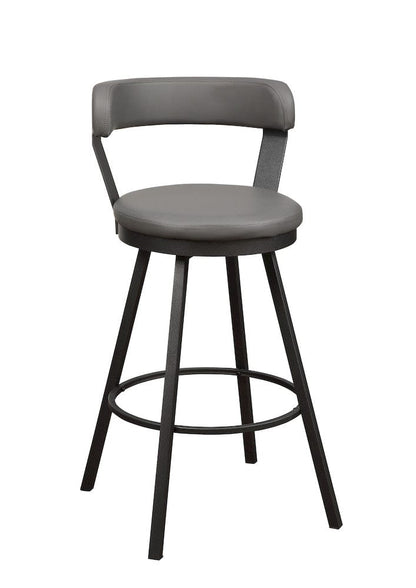 Homelegance  - Appert Swivel Pub Height Chair in Gray - 5566-29GY3A  view 2