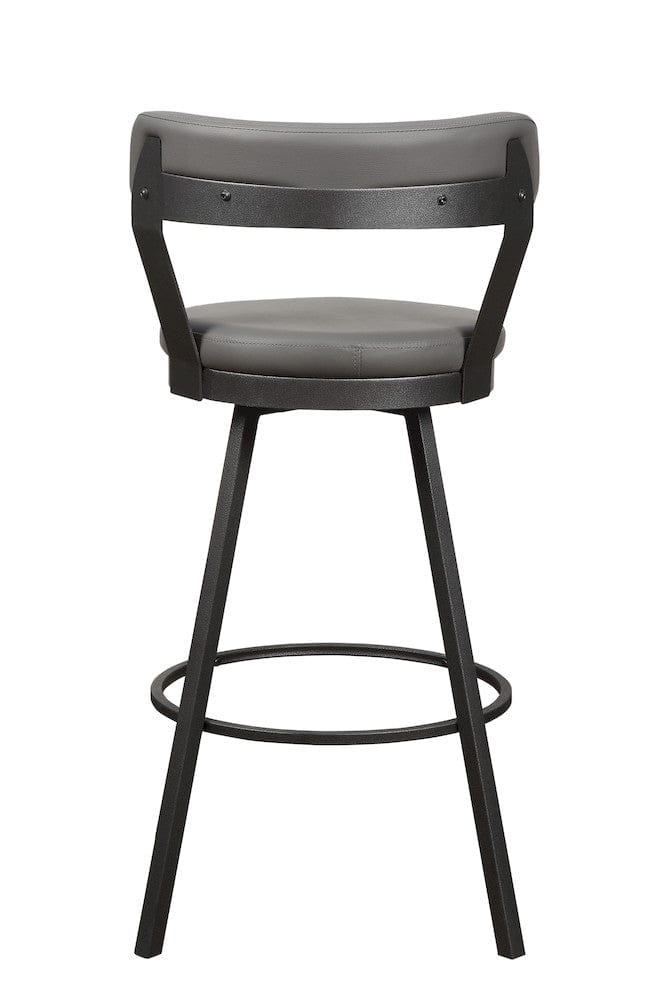 Homelegance  - Appert Swivel Pub Height Chair in Gray - 5566-29GY3A  view 3