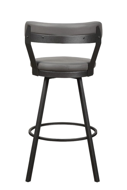 Homelegance  - Appert Swivel Pub Height Chair in Gray - 5566-29GY3A  view 3