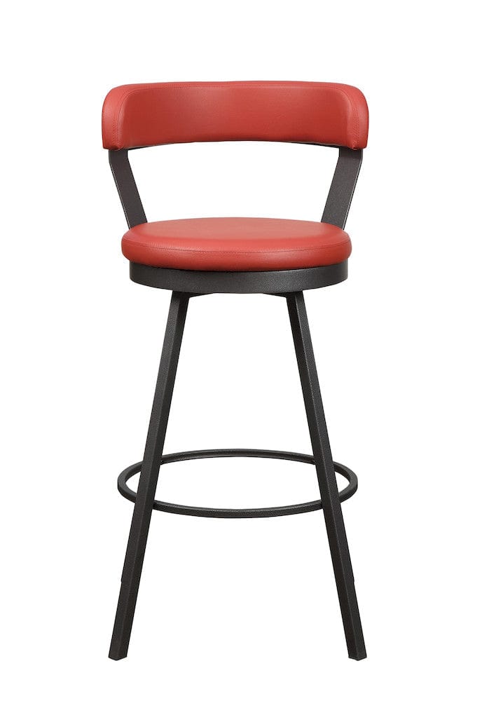 Homelegance  - Appert Swivel Pub Height Chair in Red - 5566-29RD3A  view 1