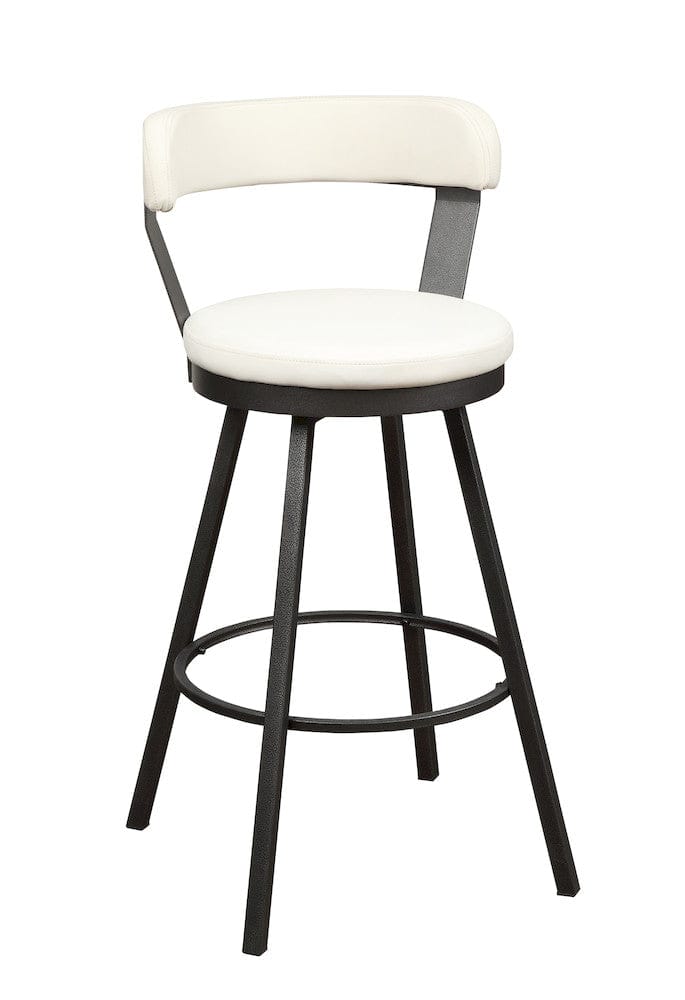 Homelegance  - Appert Swivel Pub Height Chair in White - 5566-29WT3A  view 2