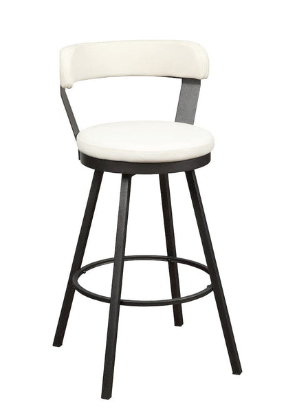 Homelegance  - Appert Swivel Pub Height Chair in White - 5566-29WT3A  view 2