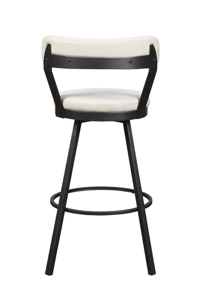 Homelegance  - Appert Swivel Pub Height Chair in White - 5566-29WT3A  view 3