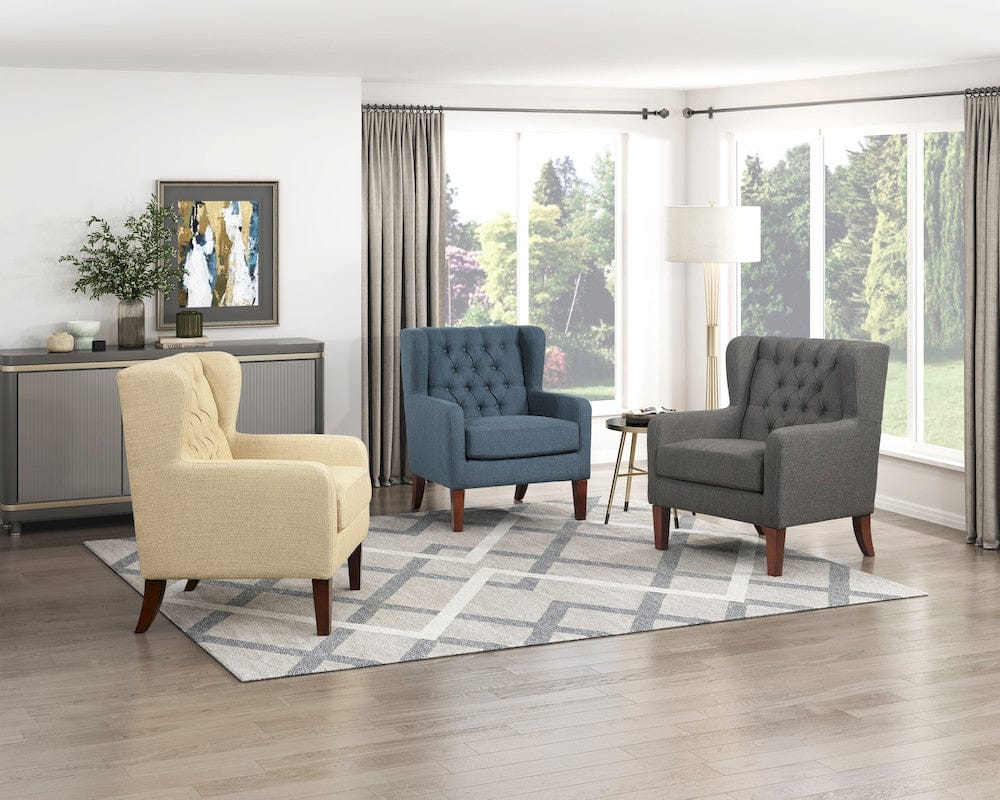 Homelegance  - Aria Accent Chair in Beige - 1266BE-1  view 5