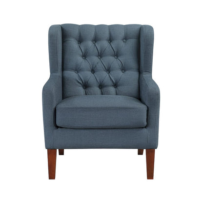 Homelegance  - Aria Accent Chair in Blue - 1266BU-1  view 1