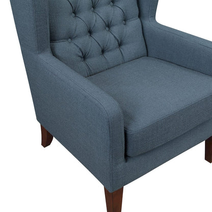 Homelegance  - Aria Accent Chair in Blue - 1266BU-1  view 2
