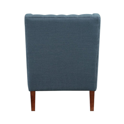 Homelegance  - Aria Accent Chair in Blue - 1266BU-1  view 3