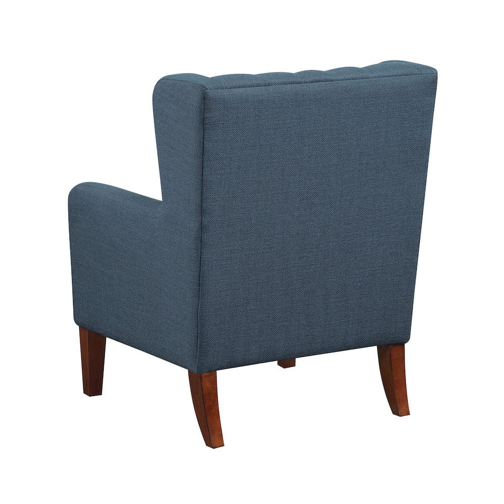 Homelegance  - Aria Accent Chair in Blue - 1266BU-1  view 6