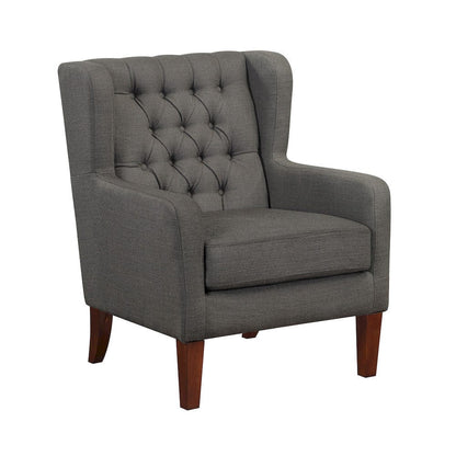 Homelegance  - Aria Accent Chair in Dark gray - 1266DG-1  view 1