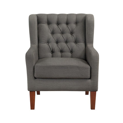 Homelegance  - Aria Accent Chair in Dark gray - 1266DG-1  view 3