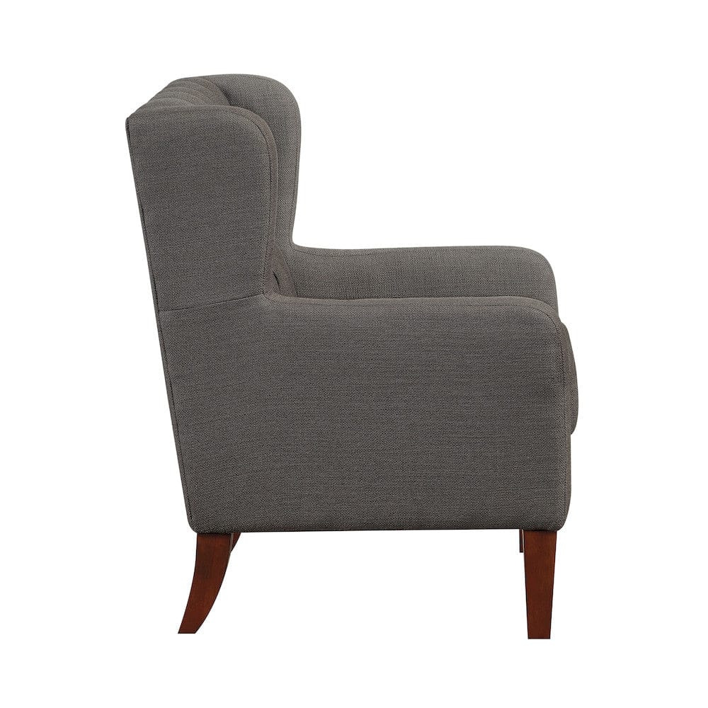Homelegance  - Aria Accent Chair in Dark gray - 1266DG-1  view 4
