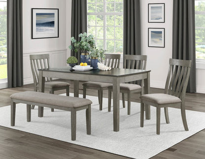 Homelegance  - Armhurst Bench in Gray - 5706GY-13  view 4