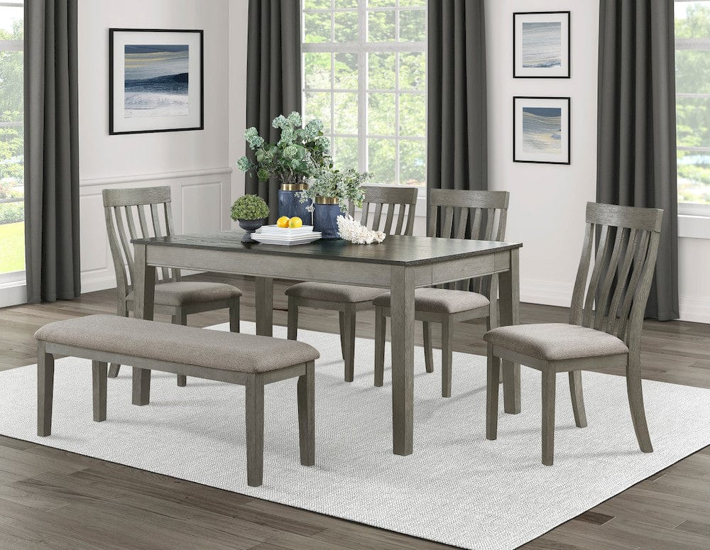 Homelegance  - Armhurst Side Chair in Gray - 5706GYS  view 3