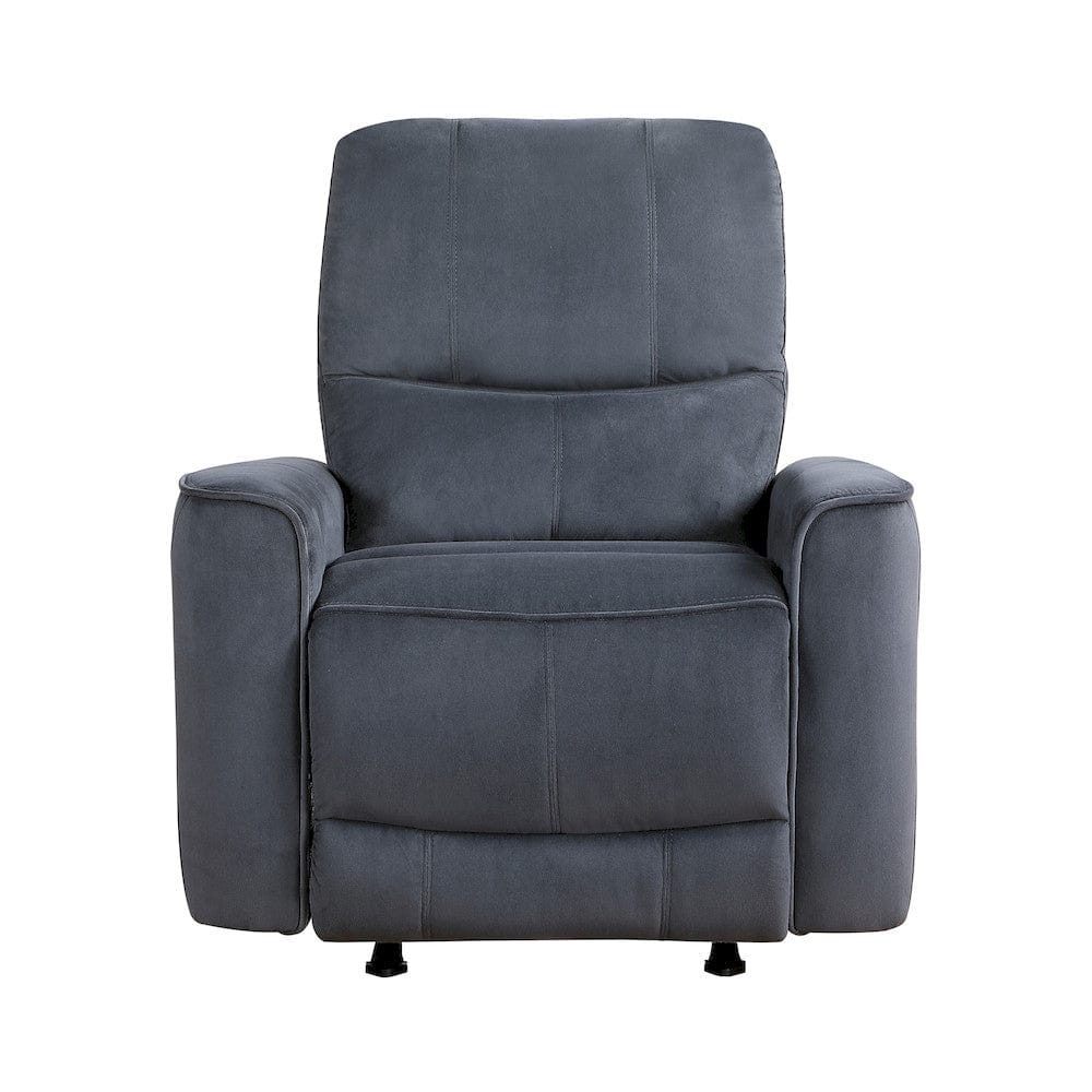 Homelegance  - Artem Power Rocker Reclining Chair in Dark gray - 9645DG-1PW  view 1