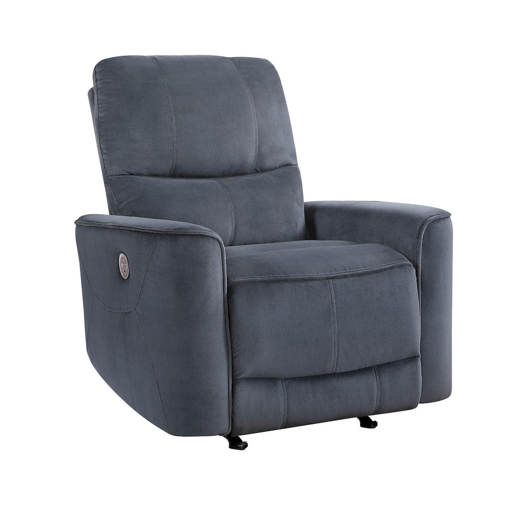 Homelegance  - Artem Power Rocker Reclining Chair in Dark gray - 9645DG-1PW  view 2