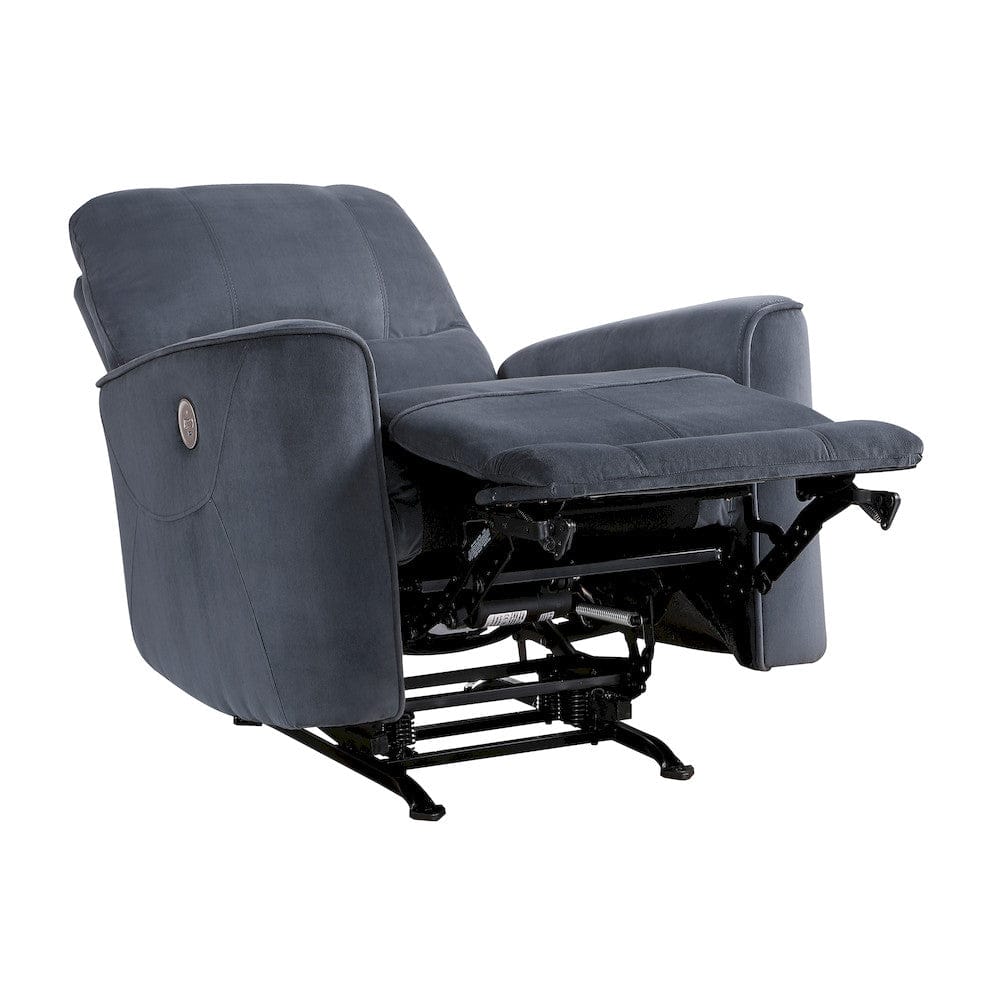 Homelegance  - Artem Power Rocker Reclining Chair in Dark gray - 9645DG-1PW  view 6