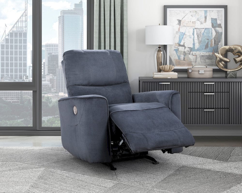 Homelegance  - Artem Power Rocker Reclining Chair in Dark gray - 9645DG-1PW  view 7