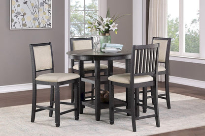 Homelegance  - Asher Counter Height Chair in Beige - 5800BK-24  view 3