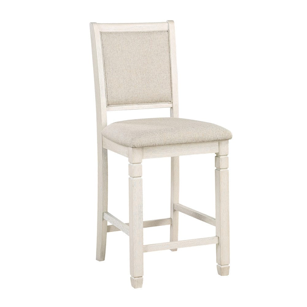 Homelegance  - Asher Counter Height Chair in Beige - 5800WH-24  view 4
