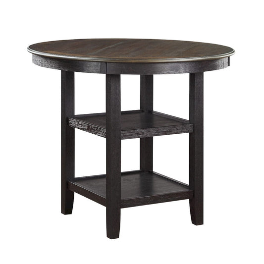 Homelegance  - Asher Counter Height Table - 5800BK-36  view 2