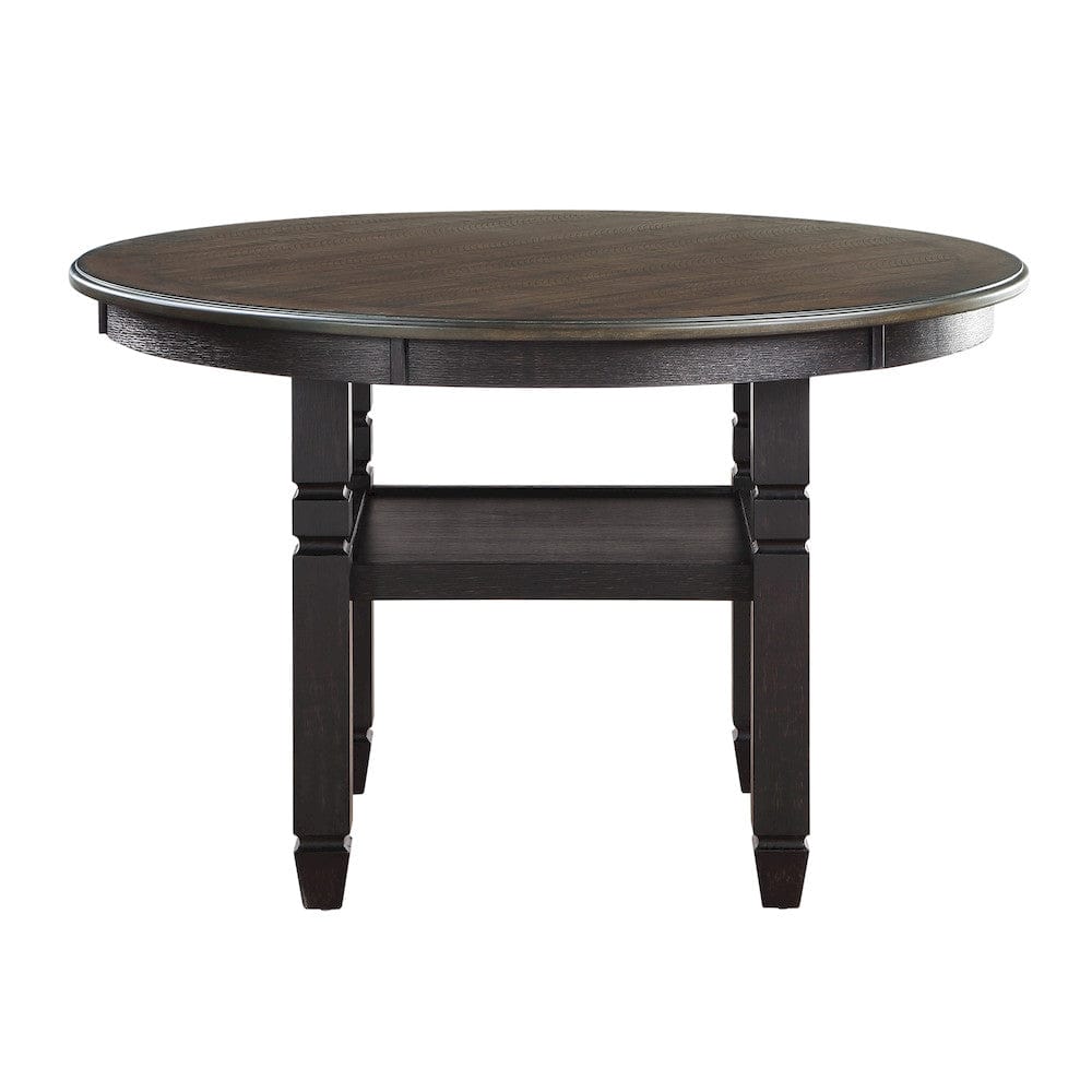 Homelegance  - Asher Dining Table - 5800BK-48RD  view 1