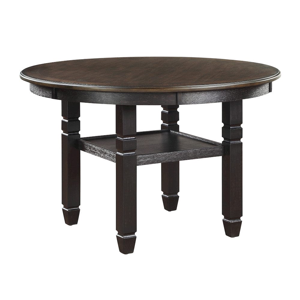 Homelegance  - Asher Dining Table - 5800BK-48RD  view 2
