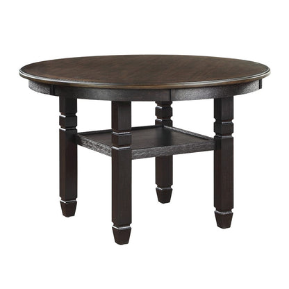 Homelegance  - Asher Dining Table - 5800BK-48RD  view 2
