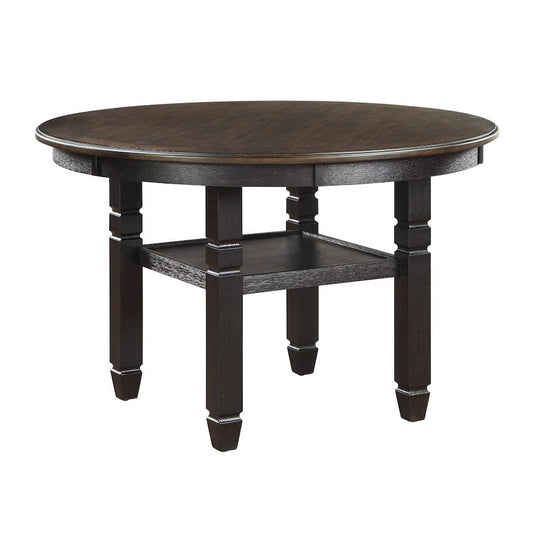 Homelegance  - Asher Dining Table - 5800BK-48RD  view 2