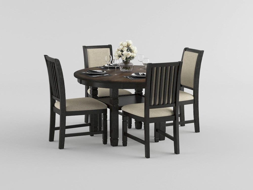Homelegance  - Asher Dining Table - 5800BK-48RD  view 6