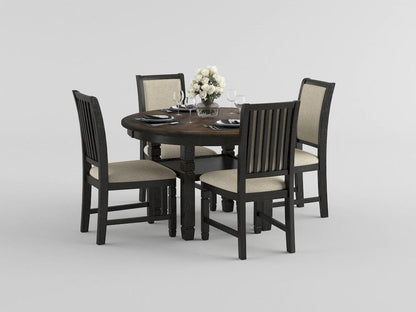 Homelegance  - Asher Dining Table - 5800BK-48RD  view 6