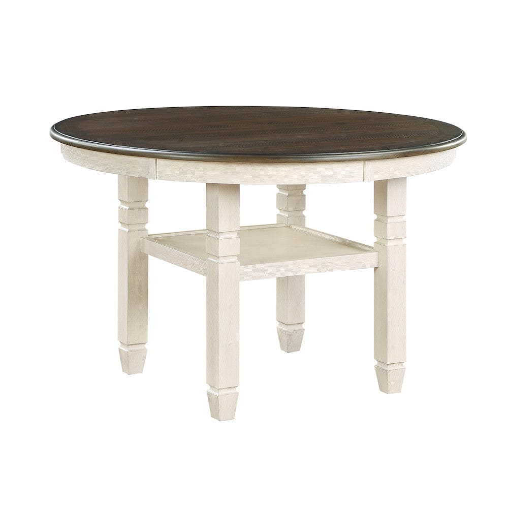 Homelegance  - Asher Dining Table - 5800WH-48RD  view 5