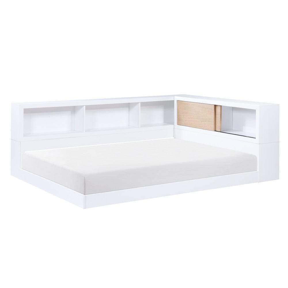 Homelegance  - Asker Full Bookcase Corner Platform Bed - B2012BCF-1BCx  view 5
