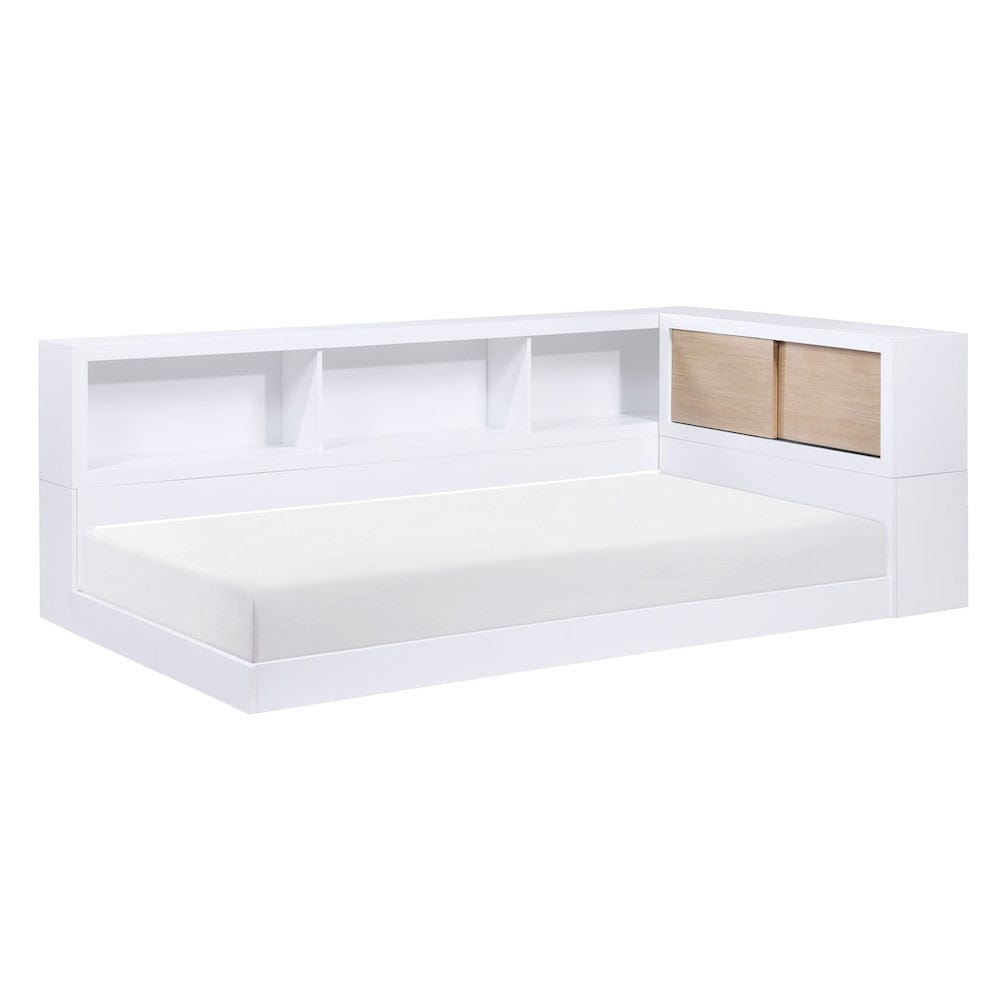 Homelegance  - Asker Twin Bookcase Corner Platform Bed - B2012BCT-1BCx  view 1