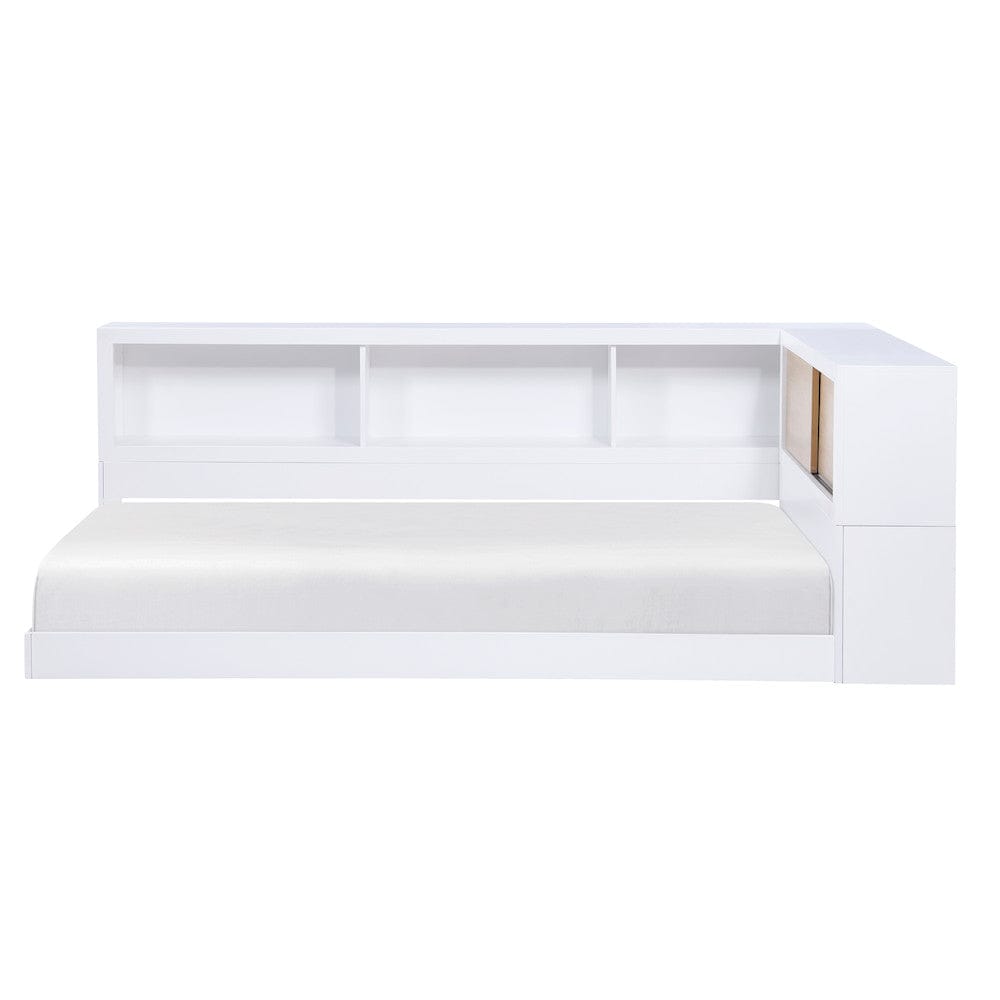 Homelegance  - Asker Twin Bookcase Corner Platform Bed - B2012BCT-1BCx  view 3