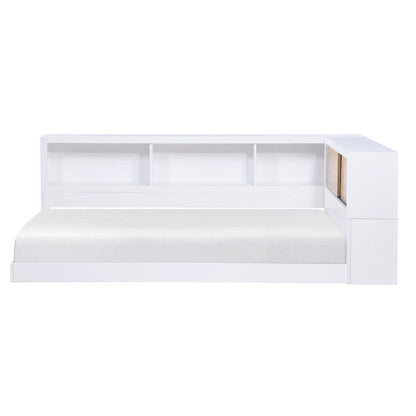 Homelegance  - Asker Twin Bookcase Corner Platform Bed - B2012BCT-1BCx  view 3