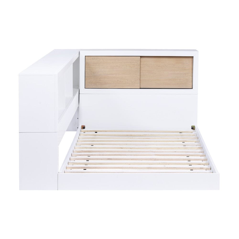 Homelegance  - Asker Twin Bookcase Corner Platform Bed - B2012BCT-1BCx  view 5