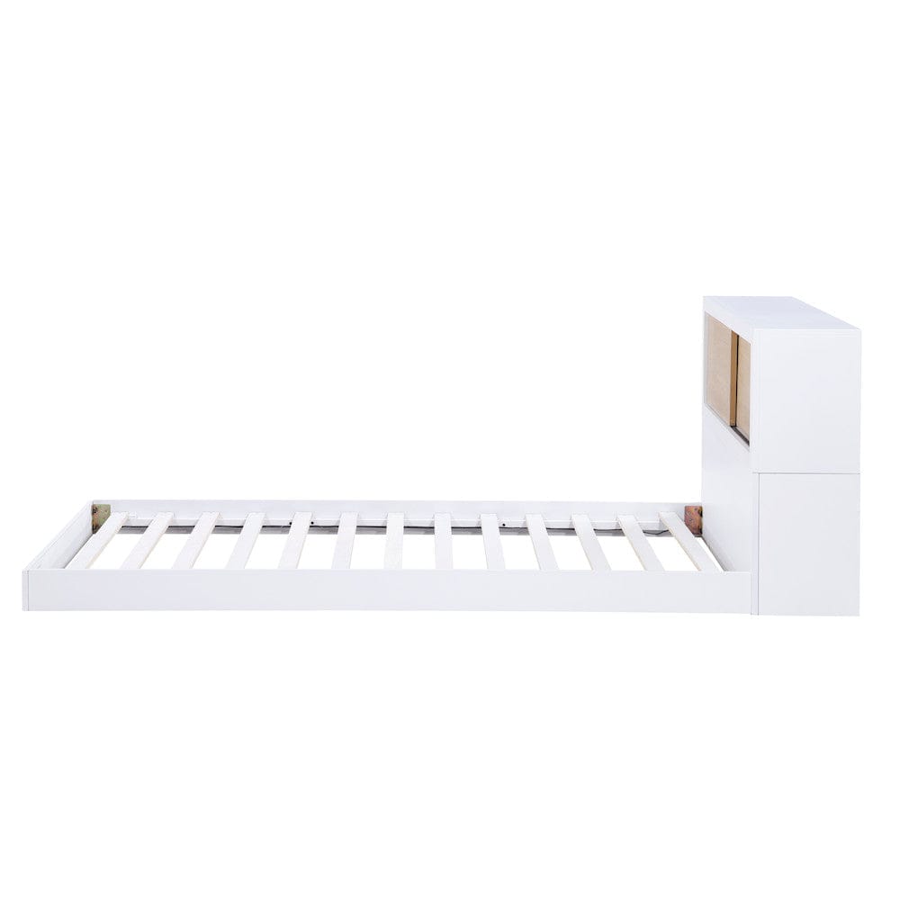 Homelegance  - Asker Twin Bookcase Platform Bed - B2012BCT-1x  view 8