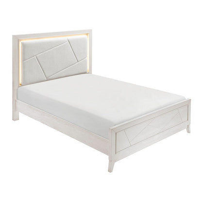 Homelegance  - Asteria California King Bed in Ivory - 1355K-1CKx  view 6
