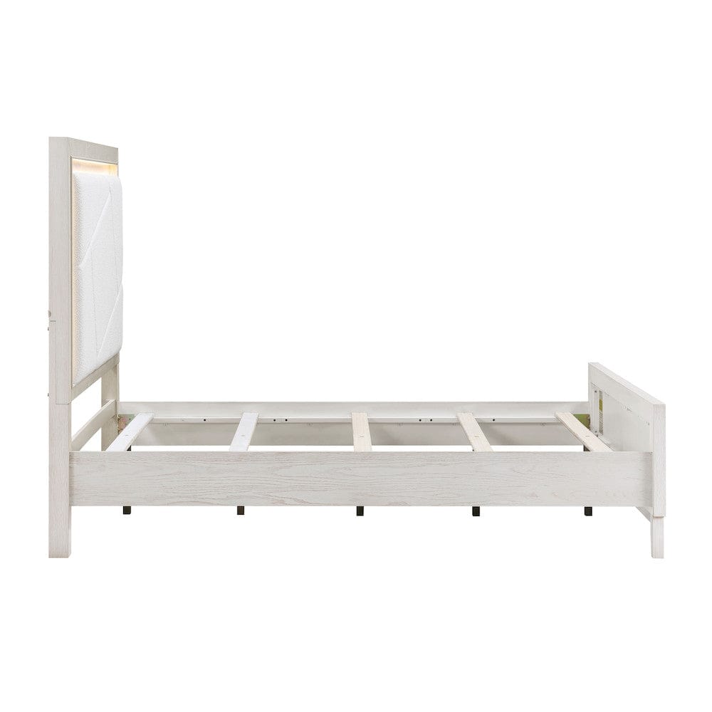 Homelegance  - Asteria California King Bed in Ivory - 1355K-1CKx  view 9