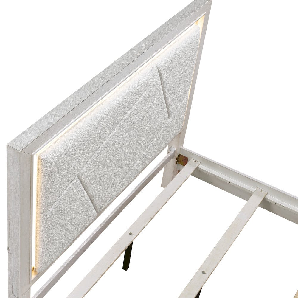 Homelegance  - Asteria Queen Bed in Ivory - 1355-1x  view 10