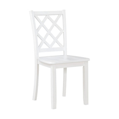 Homelegance  - Astoria 5-Piece Pack Dinette Set - 5892WT  view 8