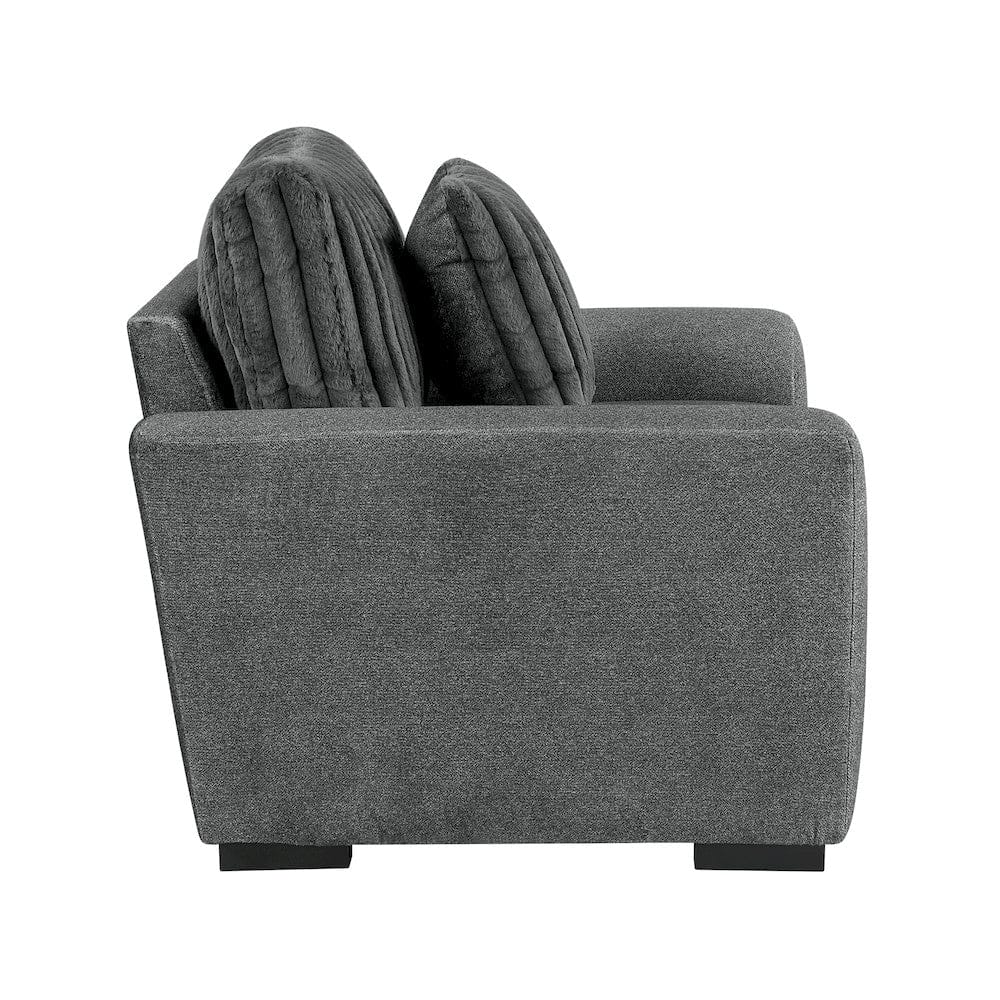 Homelegance  - Athena Chair in Dark gray - 9720DGY-1  view 4