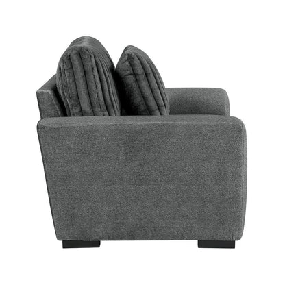 Homelegance  - Athena Chair in Dark gray - 9720DGY-1  view 4